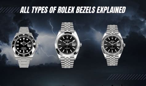 what are rolex bezels made of|Rolex bezels explained.